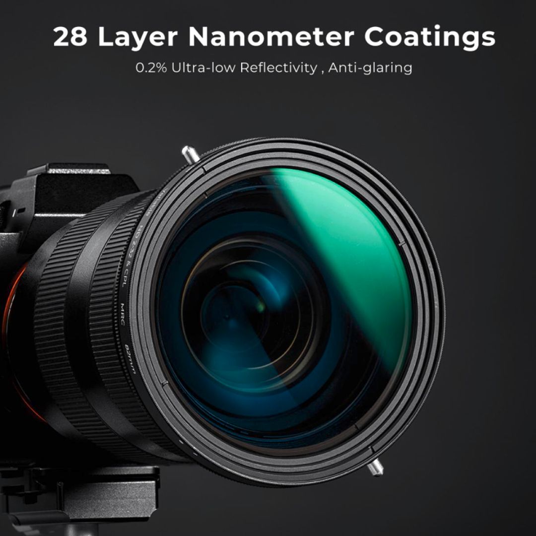 K&F Concept 62mm ND2-ND32 Variable ND Filter + CPL Filter 2 u 1 VND KF01.1323V1 - 5